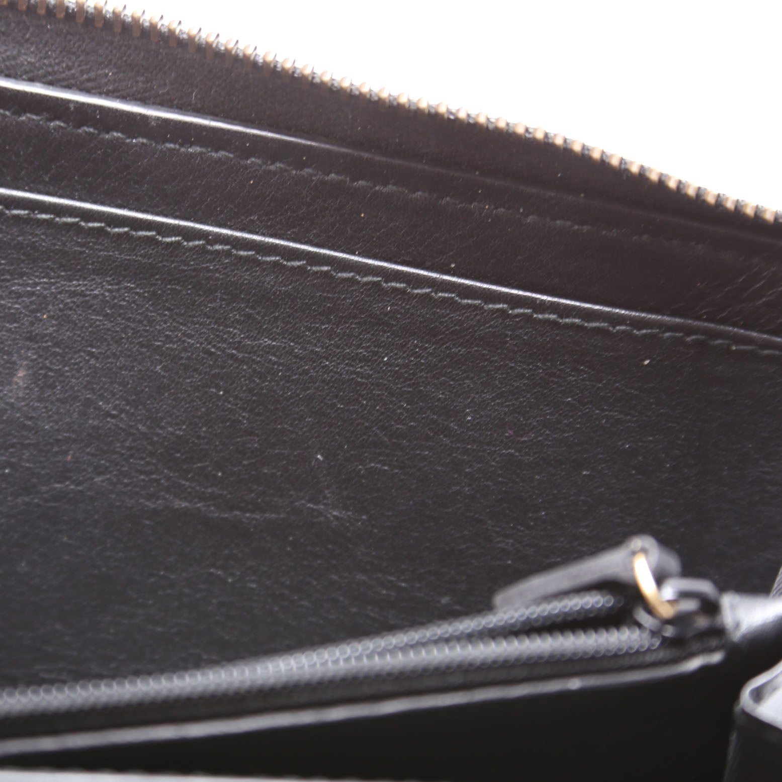 474814 GG Marmont Zip Around Organizer Wallet Black