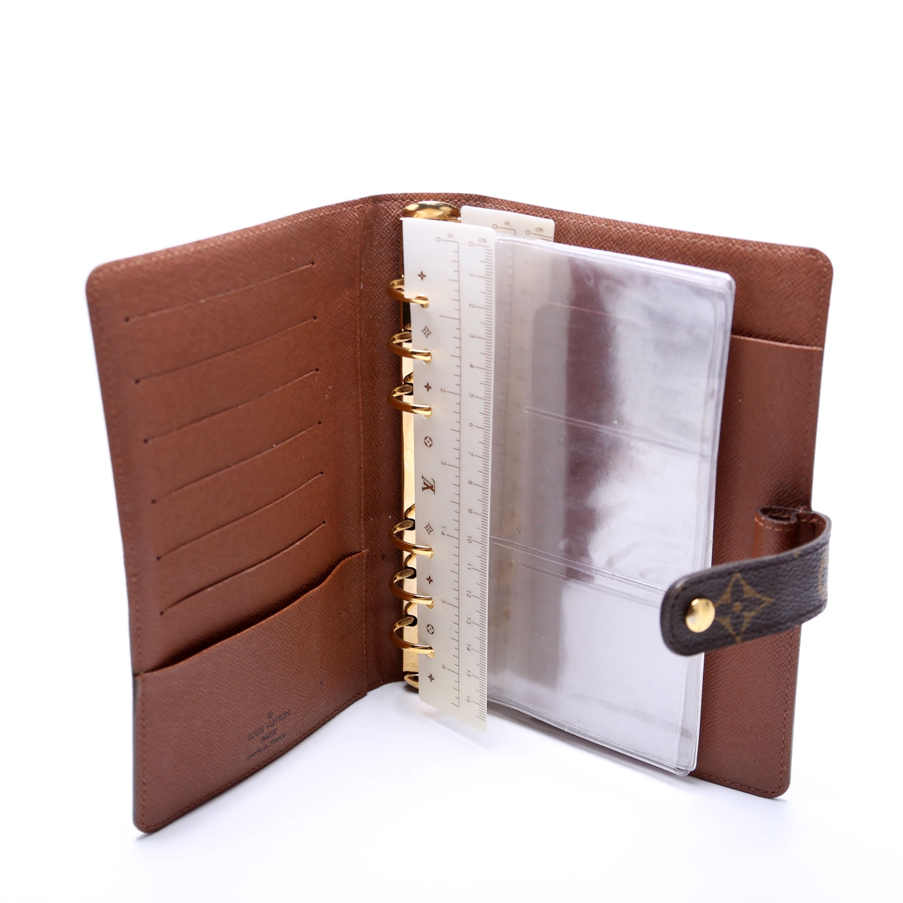 Agenda Medium Ring Monogram