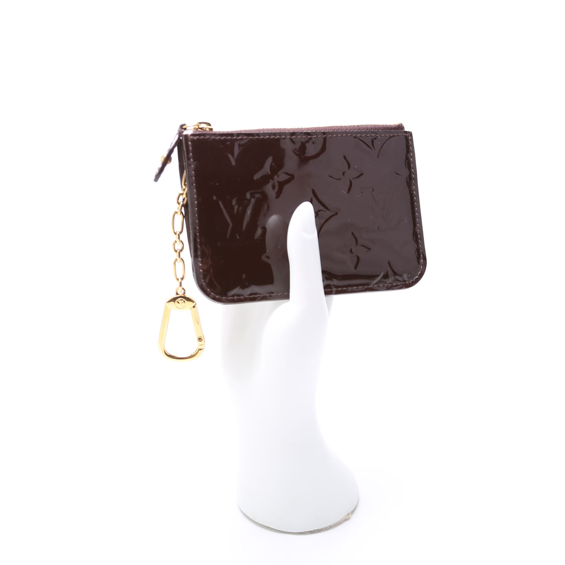 Key Pouch Vernis Newer Burgundy