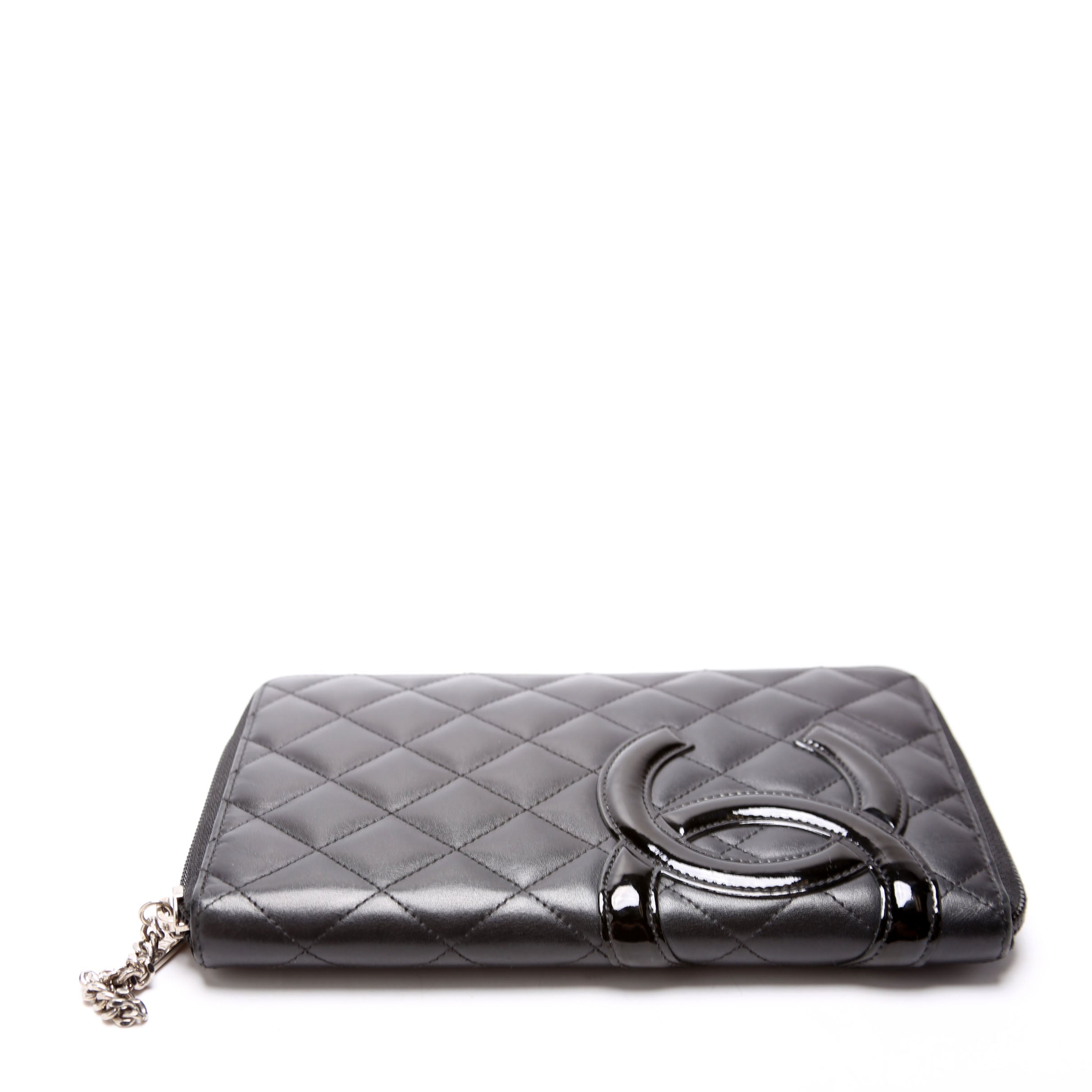 Cambon Ligne Zip Around Organizer Wallet Black