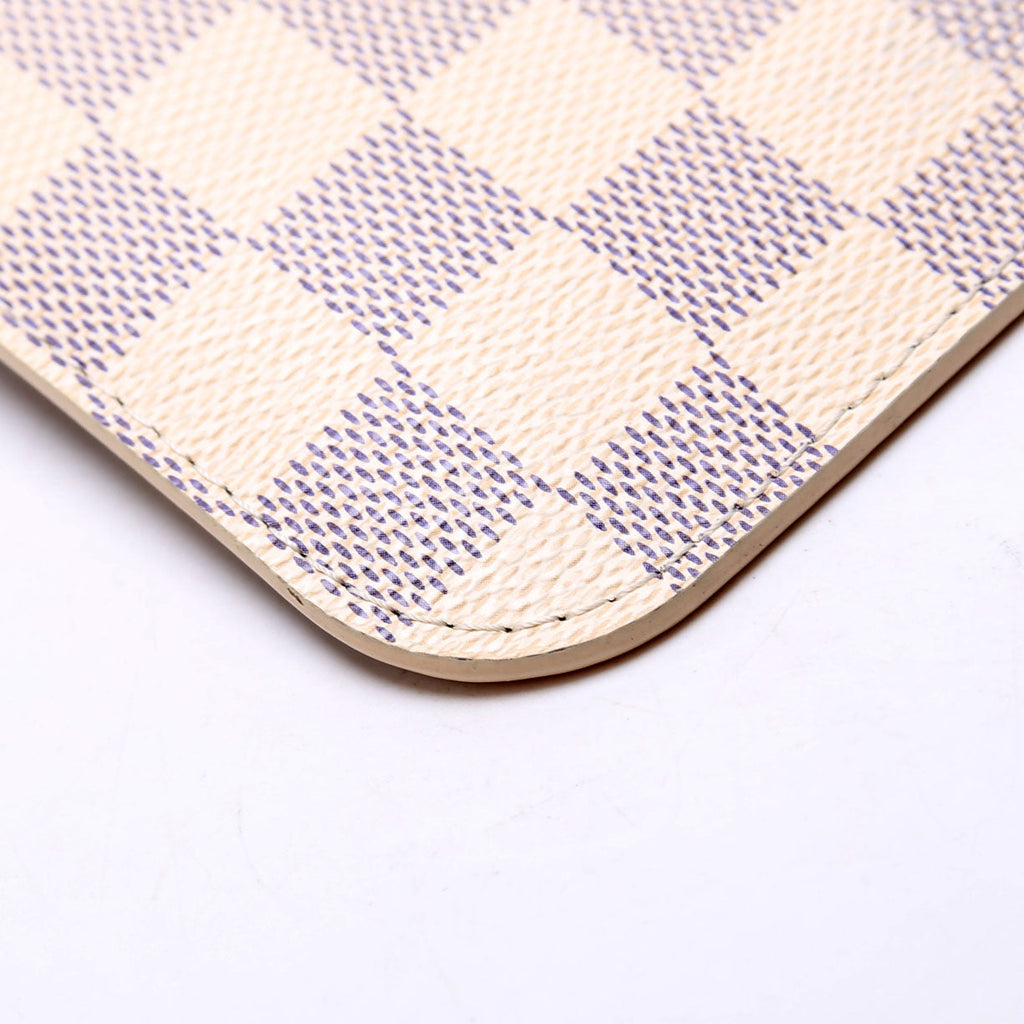 Pochette Only Damier Azur Neverfull Pink