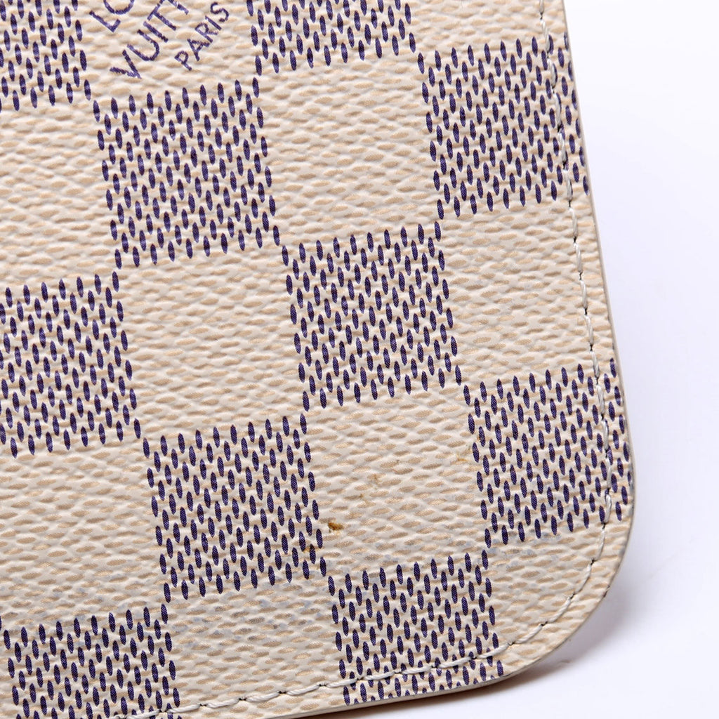 Pochette Only Damier Azur Neverfull Pink