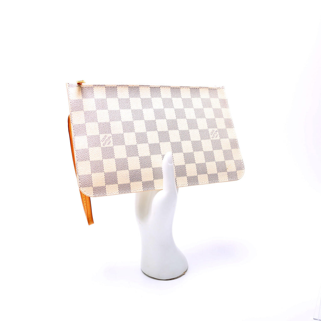 Pochette Only Damier Azur Neverfull Pink