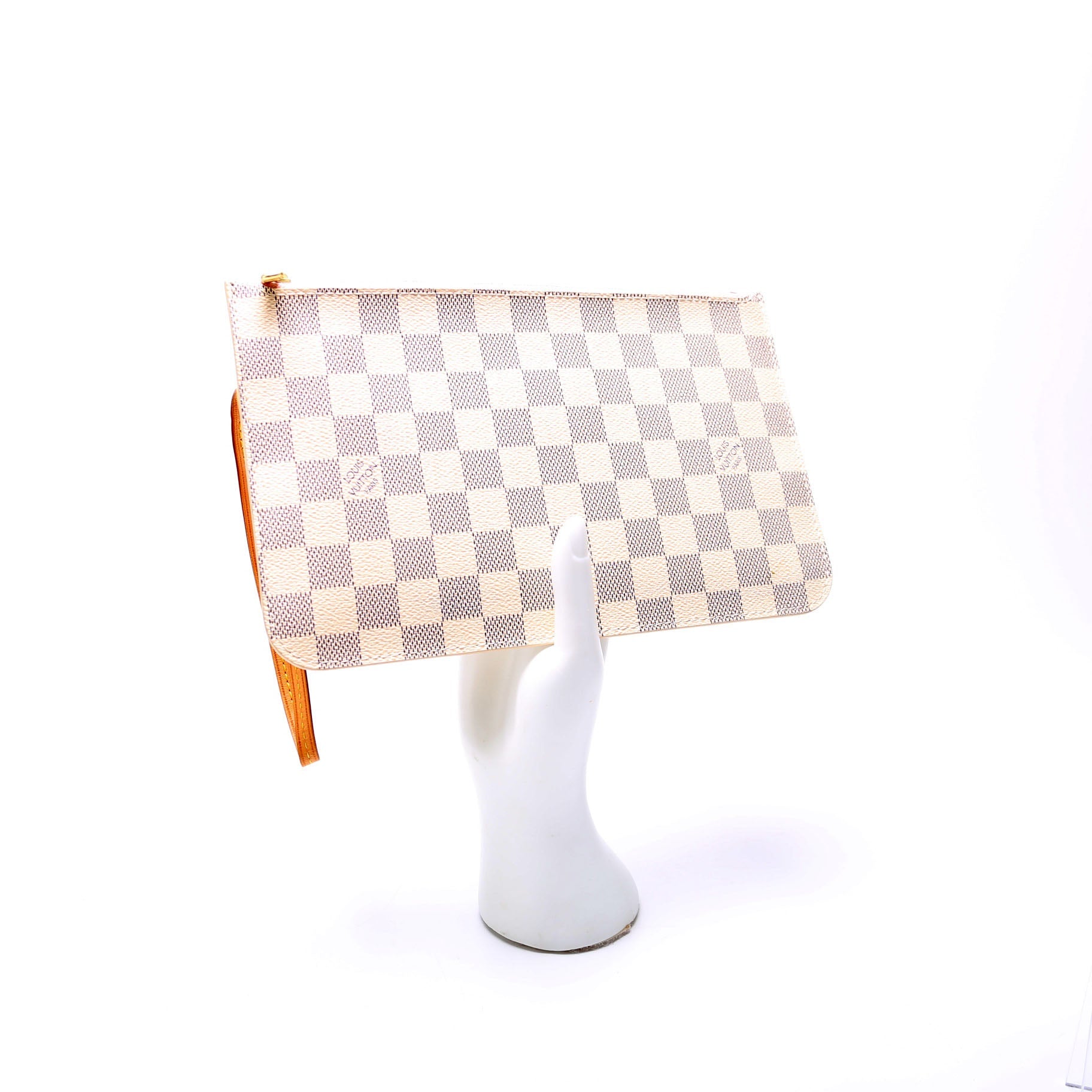 Pochette Only Damier Azur Neverfull Pink