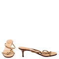 T Strap Kitten Heels Size 39 Brown