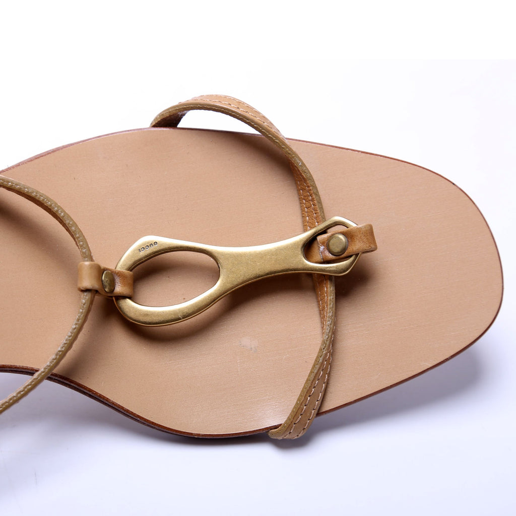 T Strap Kitten Heels Size 39 Brown
