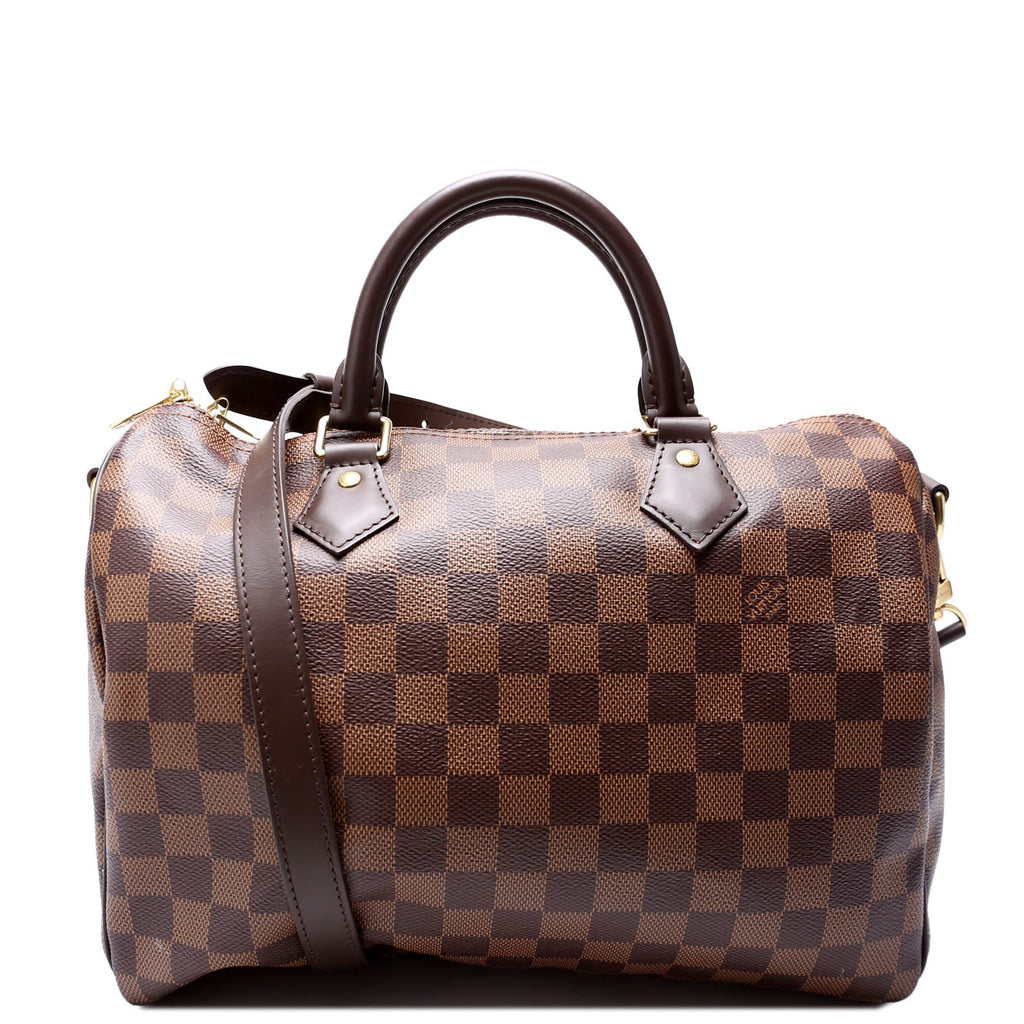 Speedy 30 Bandouliere Damier Ebene