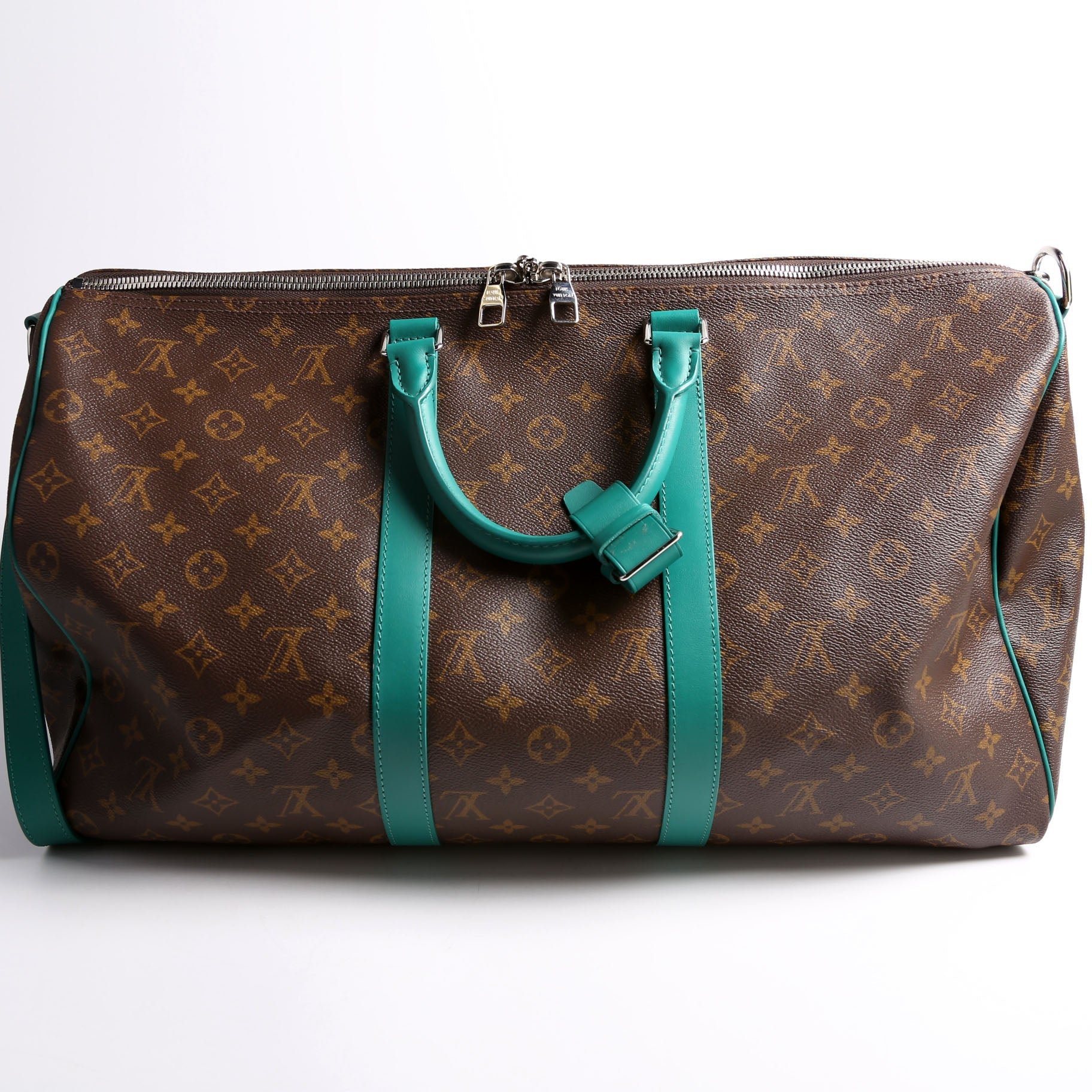 Keepall 50 Monogram Bandouliere G73 Teal
