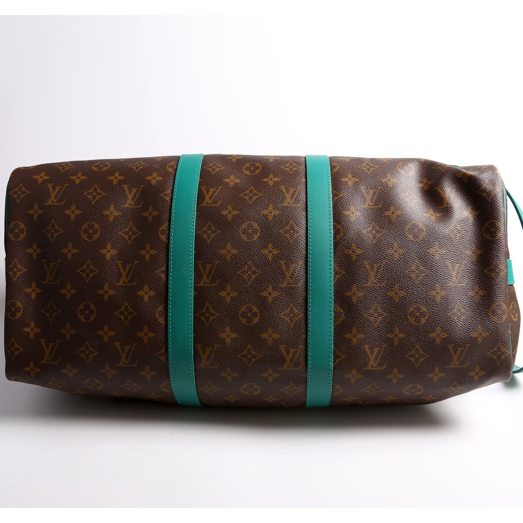Keepall 50 Monogram Bandouliere G73 Teal