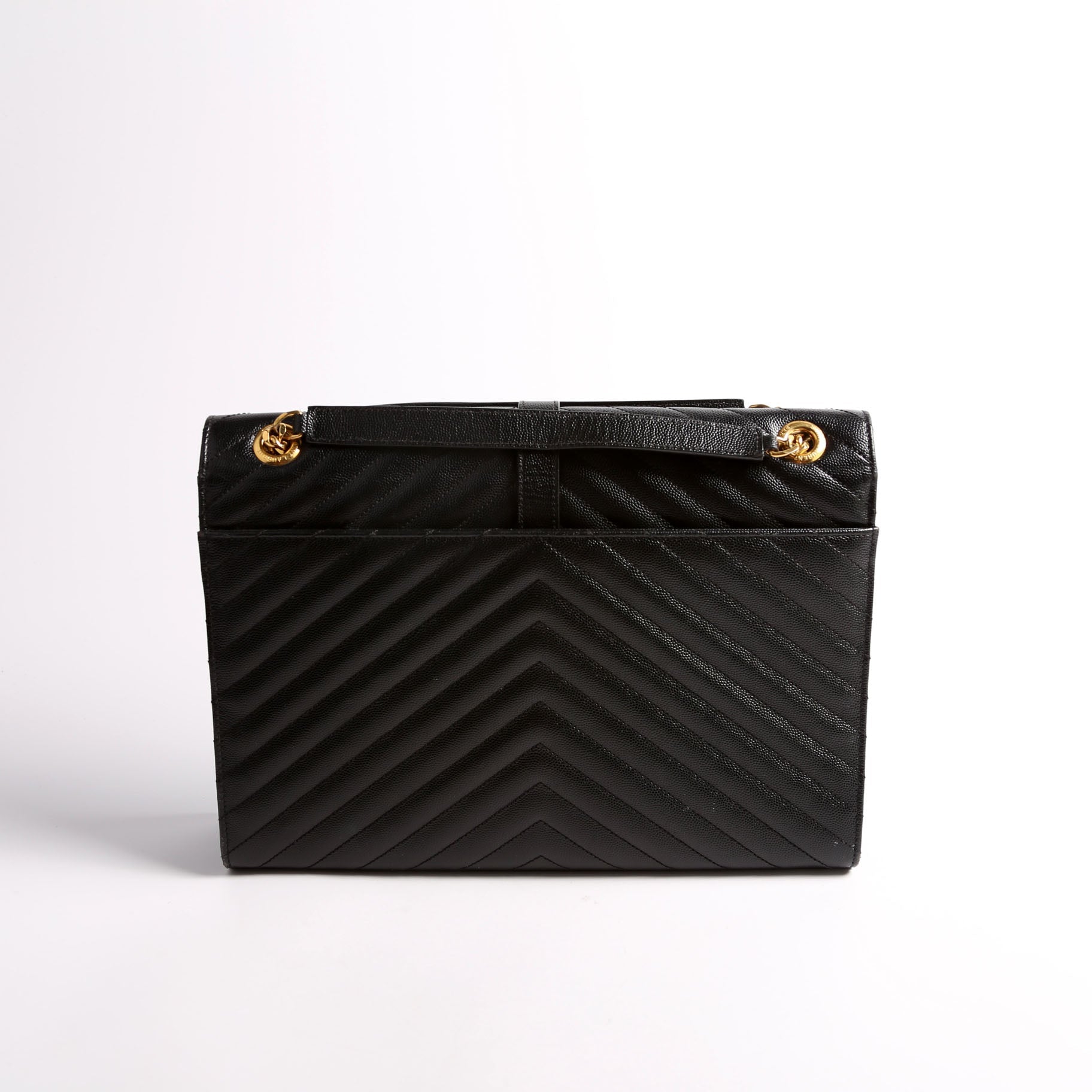 Envelope Large Chevron 354118 Black
