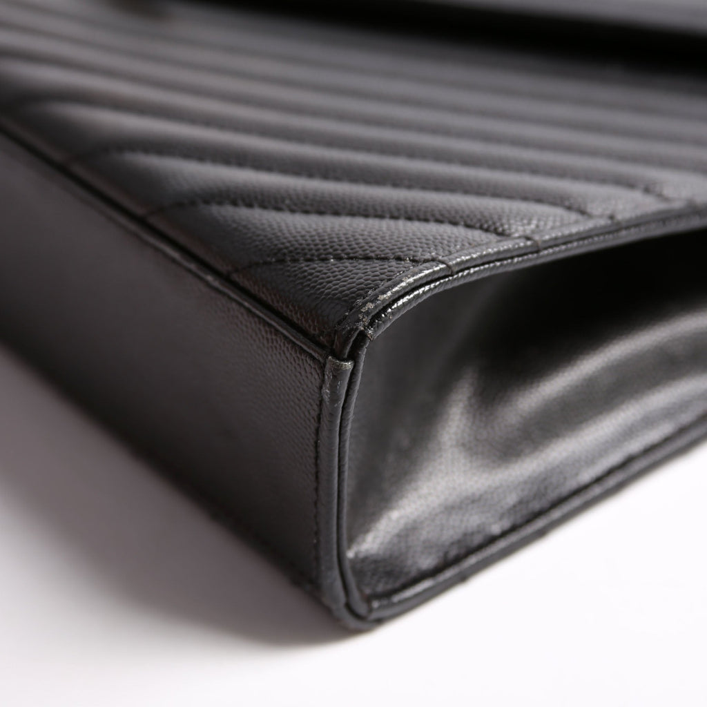 Envelope Large Chevron 354118 Black