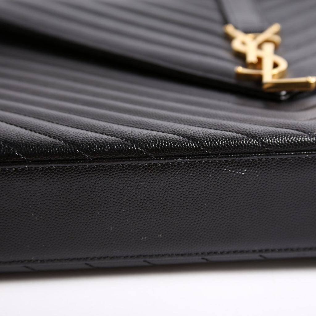Envelope Large Chevron 354118 Black