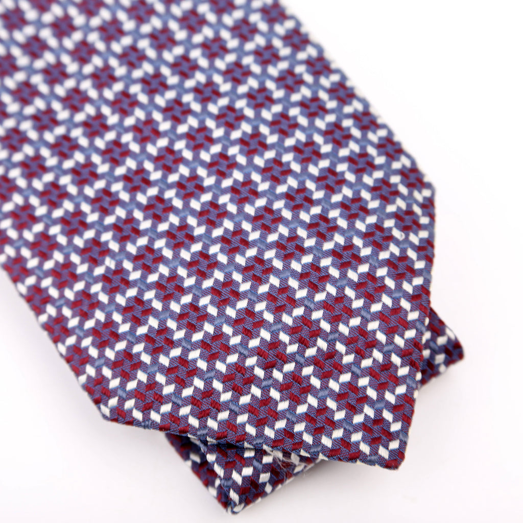 Printed Silk Tie Multicolor