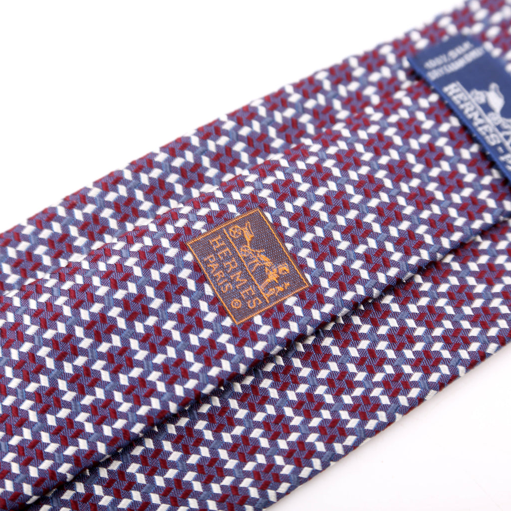 Printed Silk Tie Multicolor