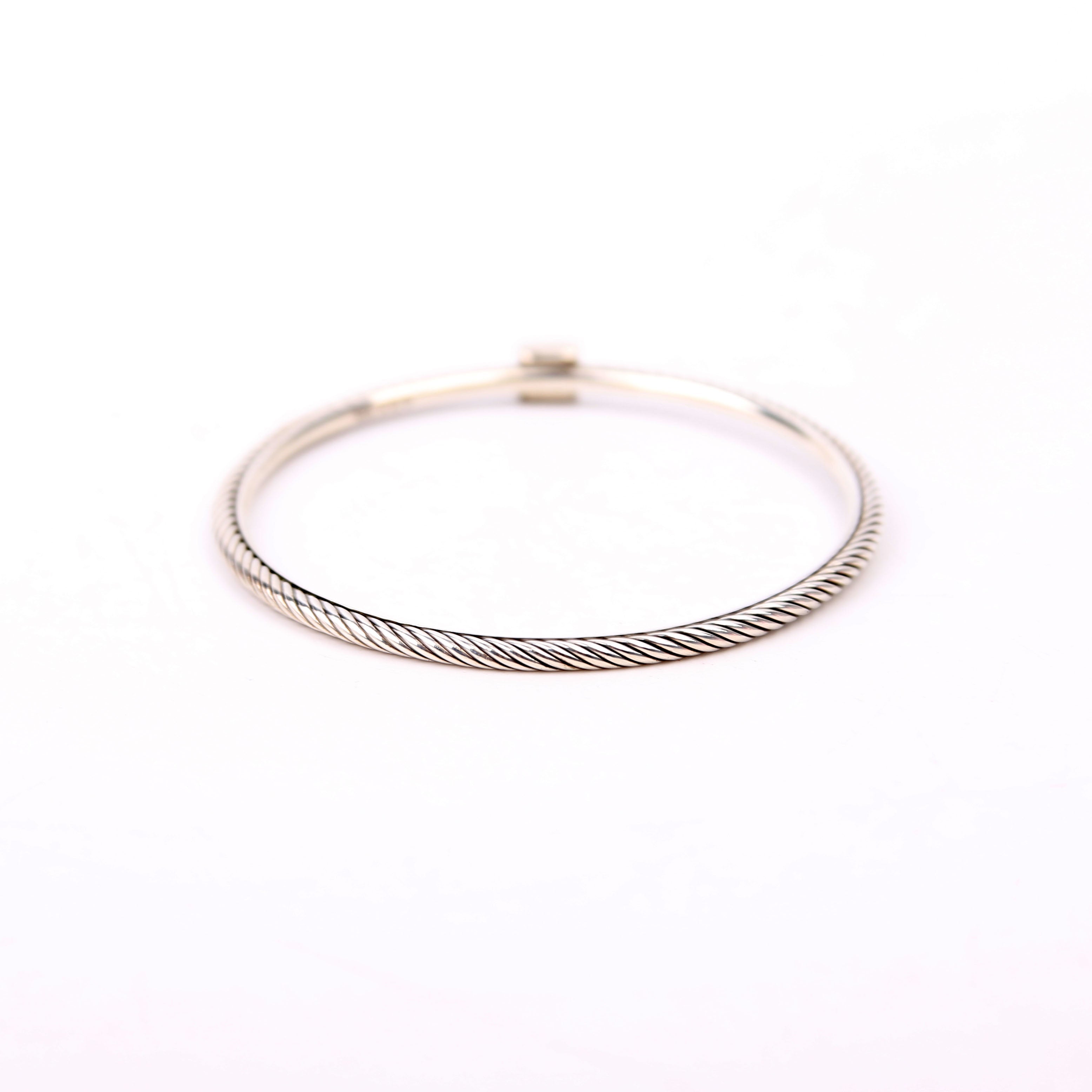 Confetti Bangle 925/Pave Bracelet Silver