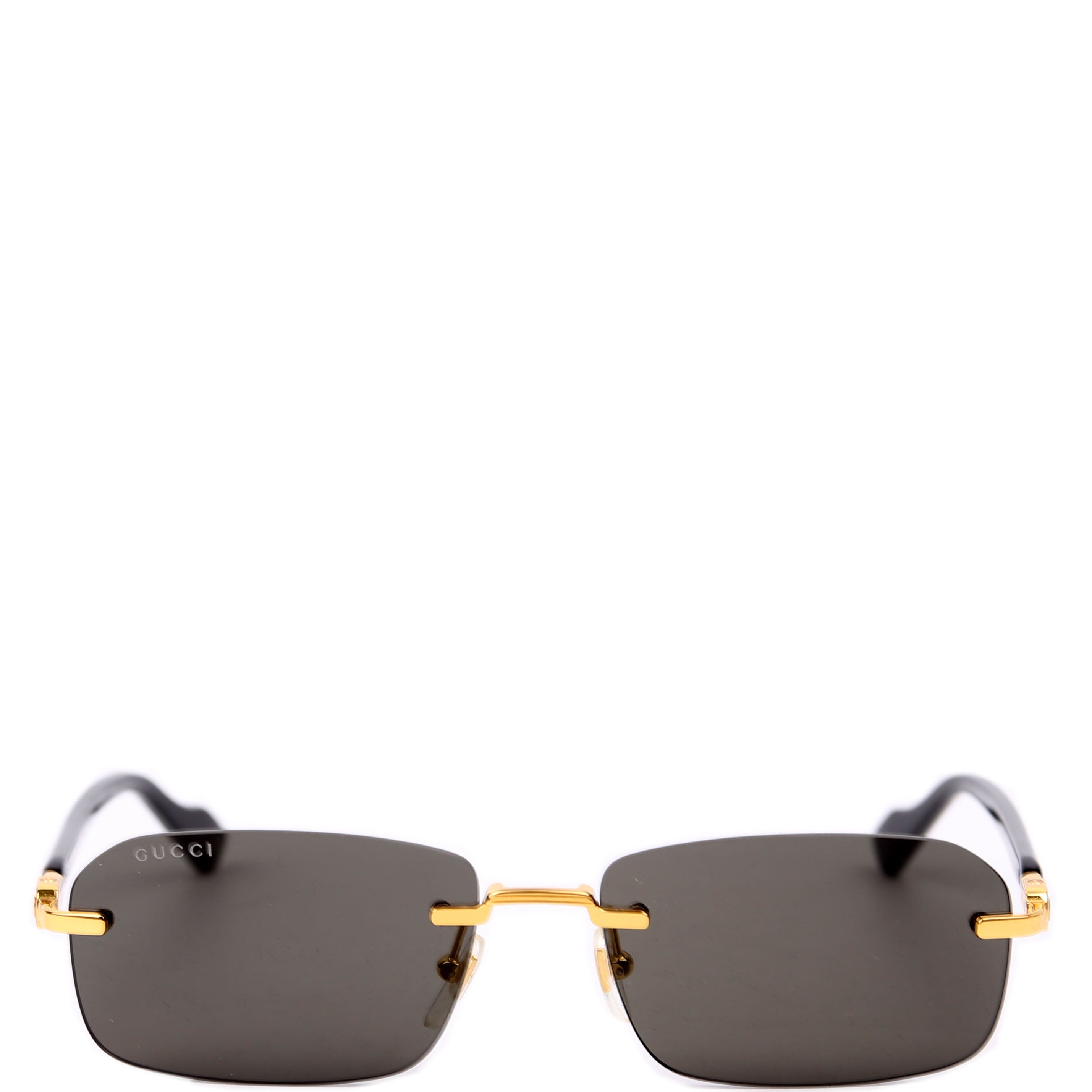 GG1221S Rectangle Frame Sunglasses Black