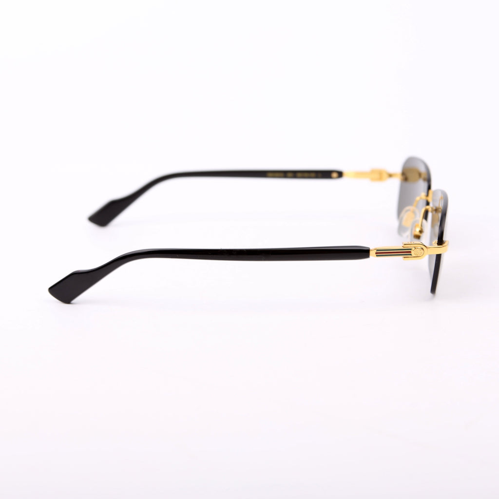 GG1221S Rectangle Frame Sunglasses Black