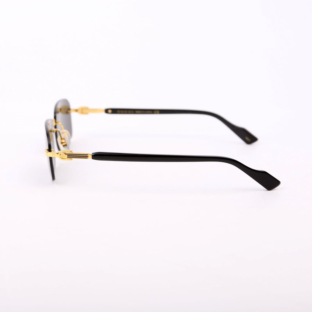 GG1221S Rectangle Frame Sunglasses Black