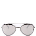 VA2013 Studded Aviator Sunglasses Black