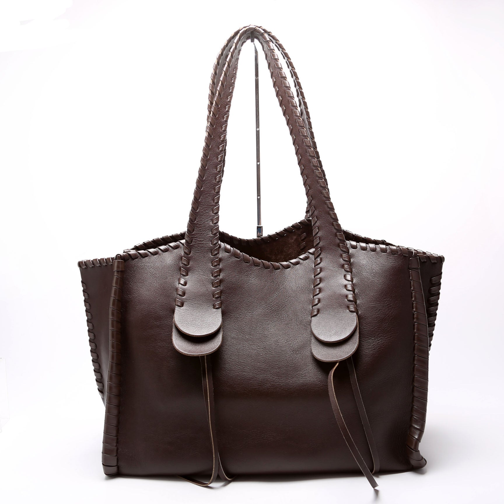 Mony Large Tote Bag Brown