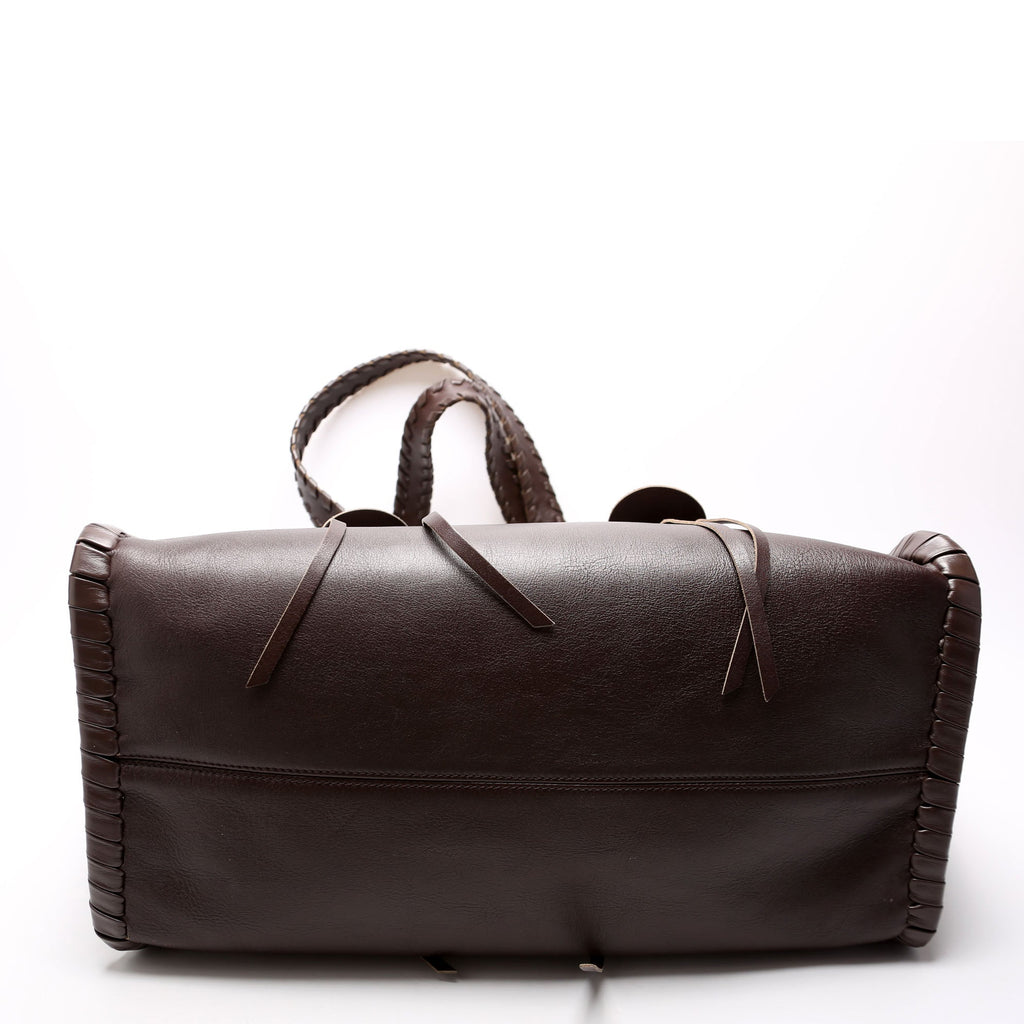 Mony Large Tote Bag Brown