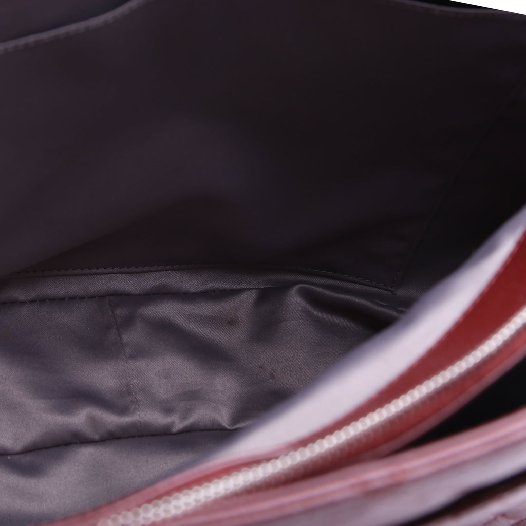 Grand Shopping Tote Caviar Burgundy
