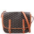 Belvedere MM Goyardine Canvas Black/Brown
