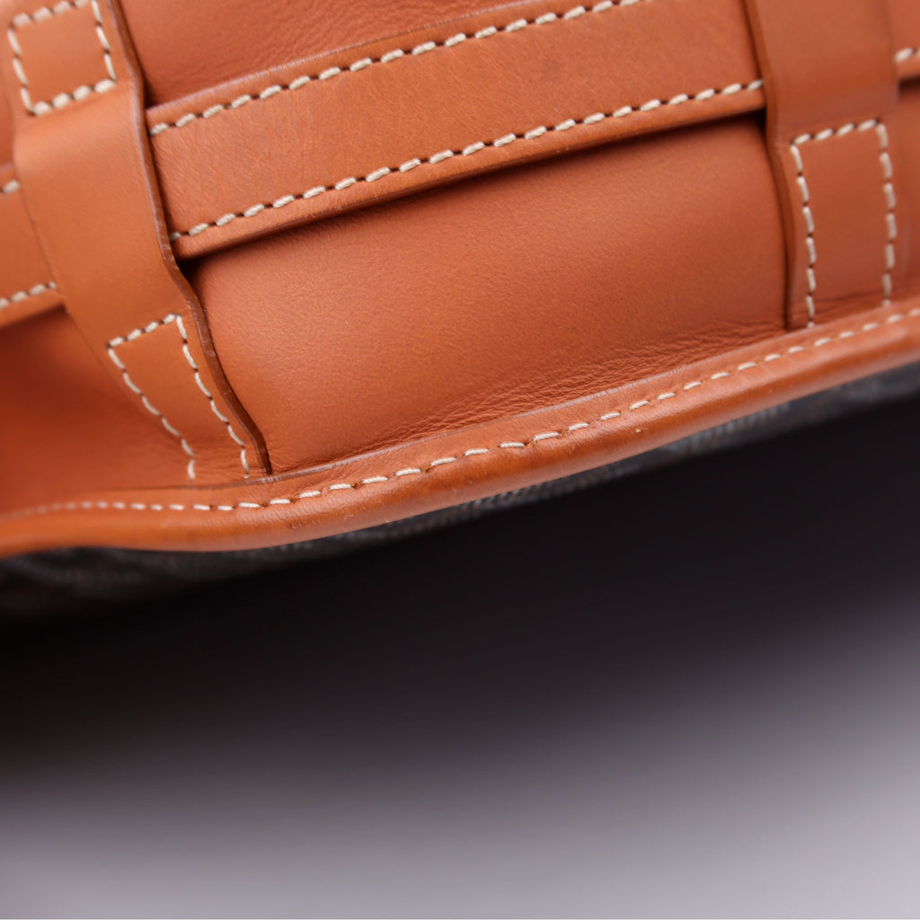 Belvedere MM Goyardine Canvas Black/Brown