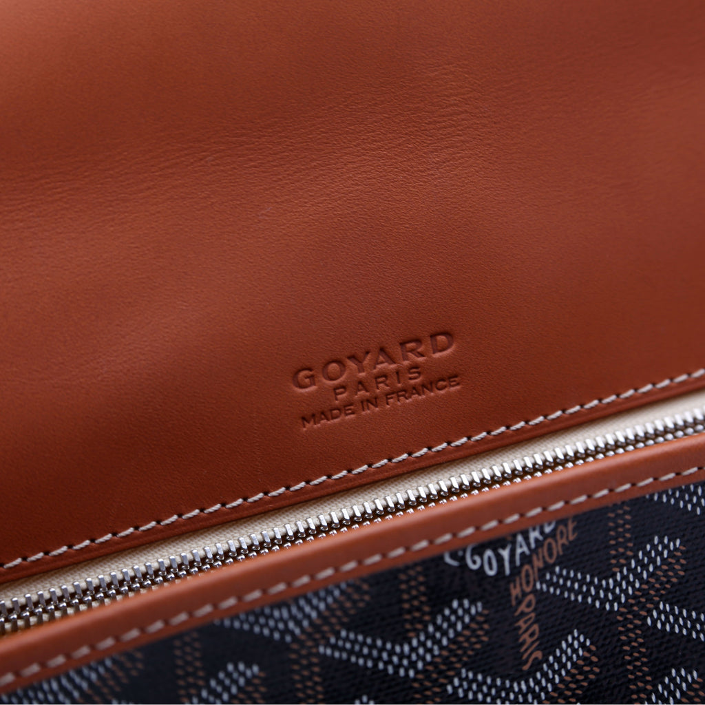 Belvedere MM Goyardine Canvas Black/Brown