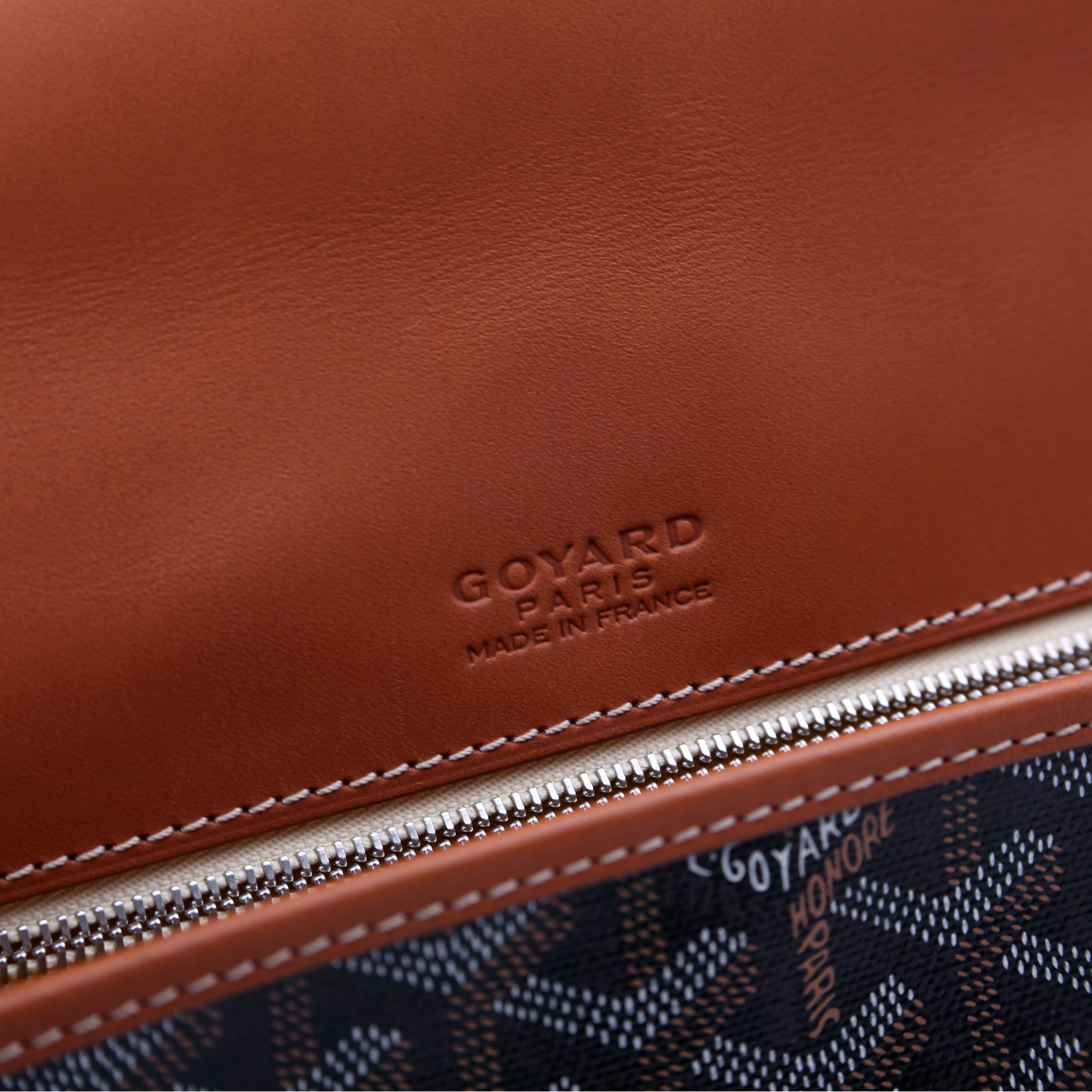 Belvedere MM Goyardine Canvas Black/Brown