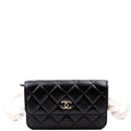 Maxi Pearls WOC Lambskin 30M Black