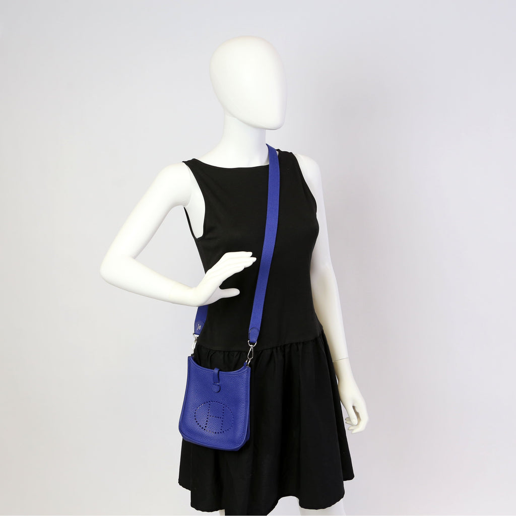 Hermes Evelyne TPM Blue