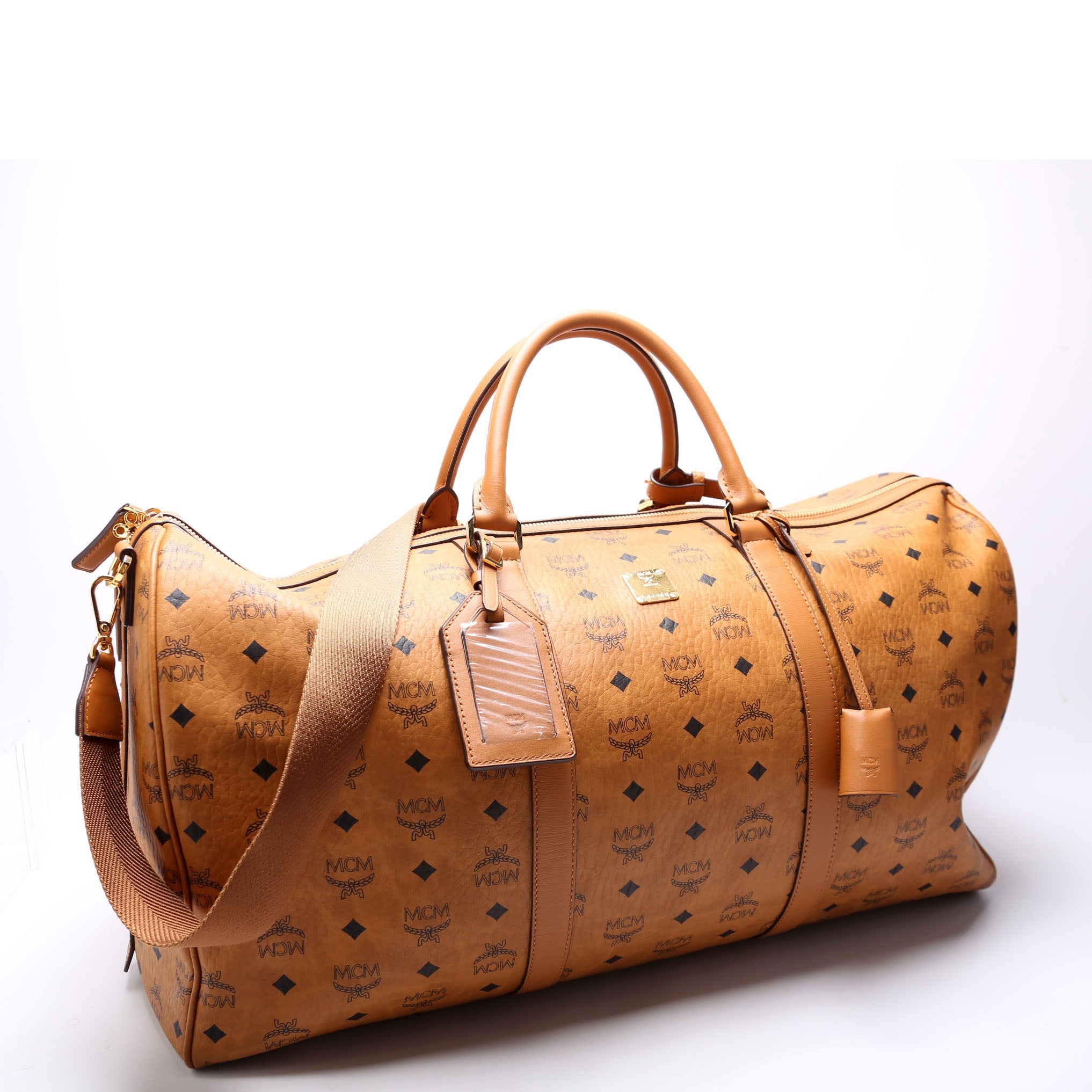 Visetos Ottomar Weekender Duffle Cognac