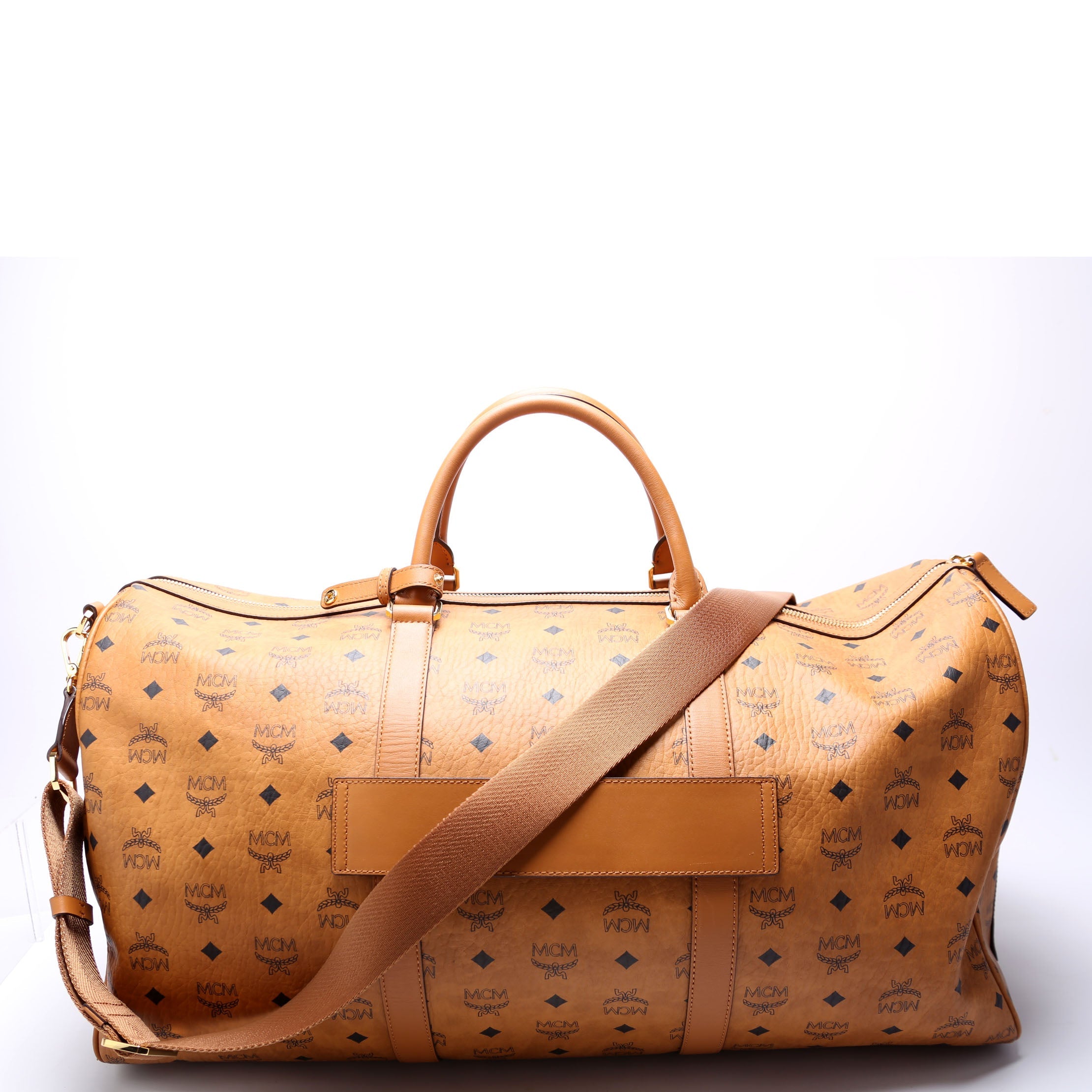 Visetos Ottomar Weekender Duffle Cognac