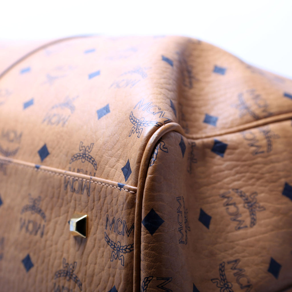 Visetos Ottomar Weekender Duffle Cognac
