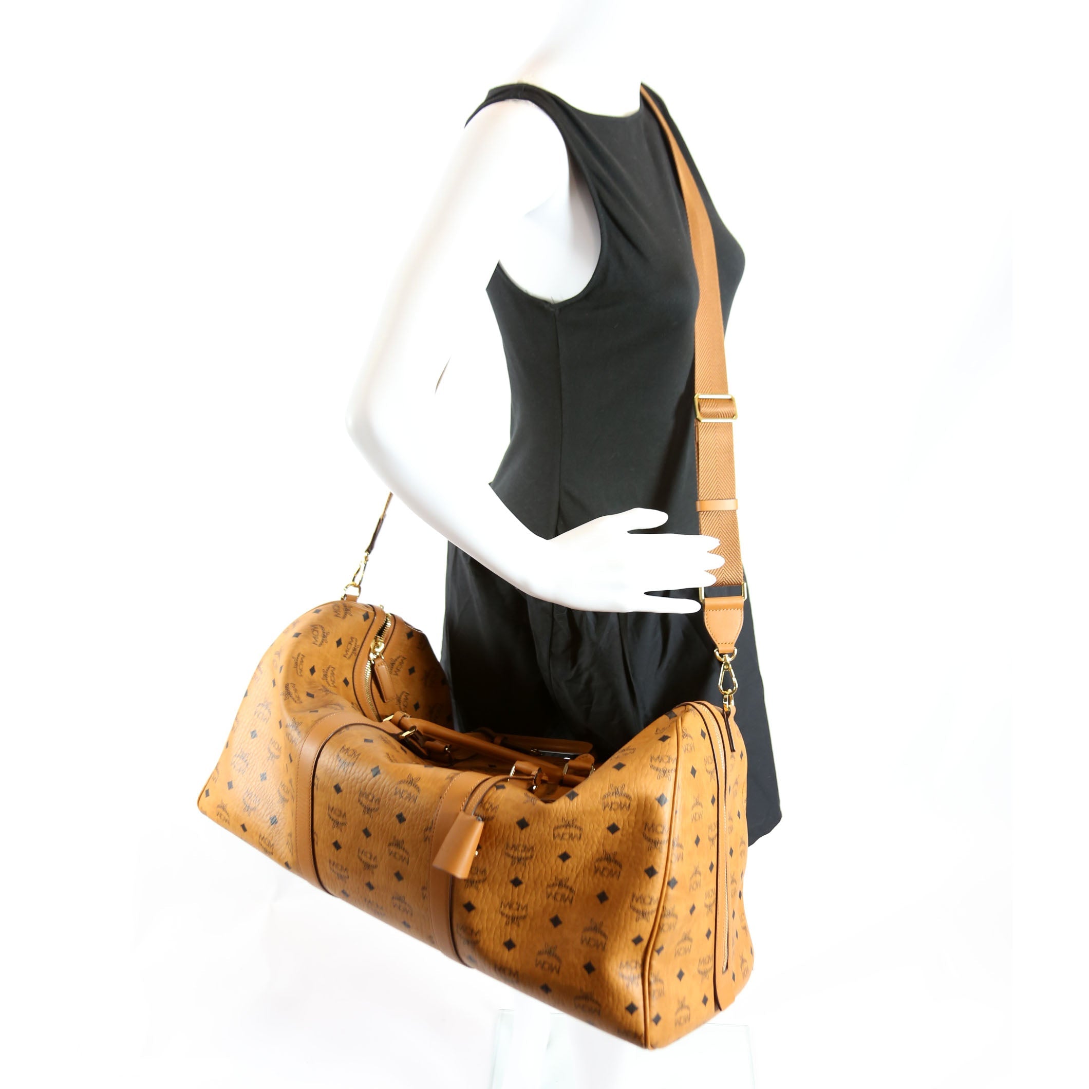 Visetos Ottomar Weekender Duffle Cognac