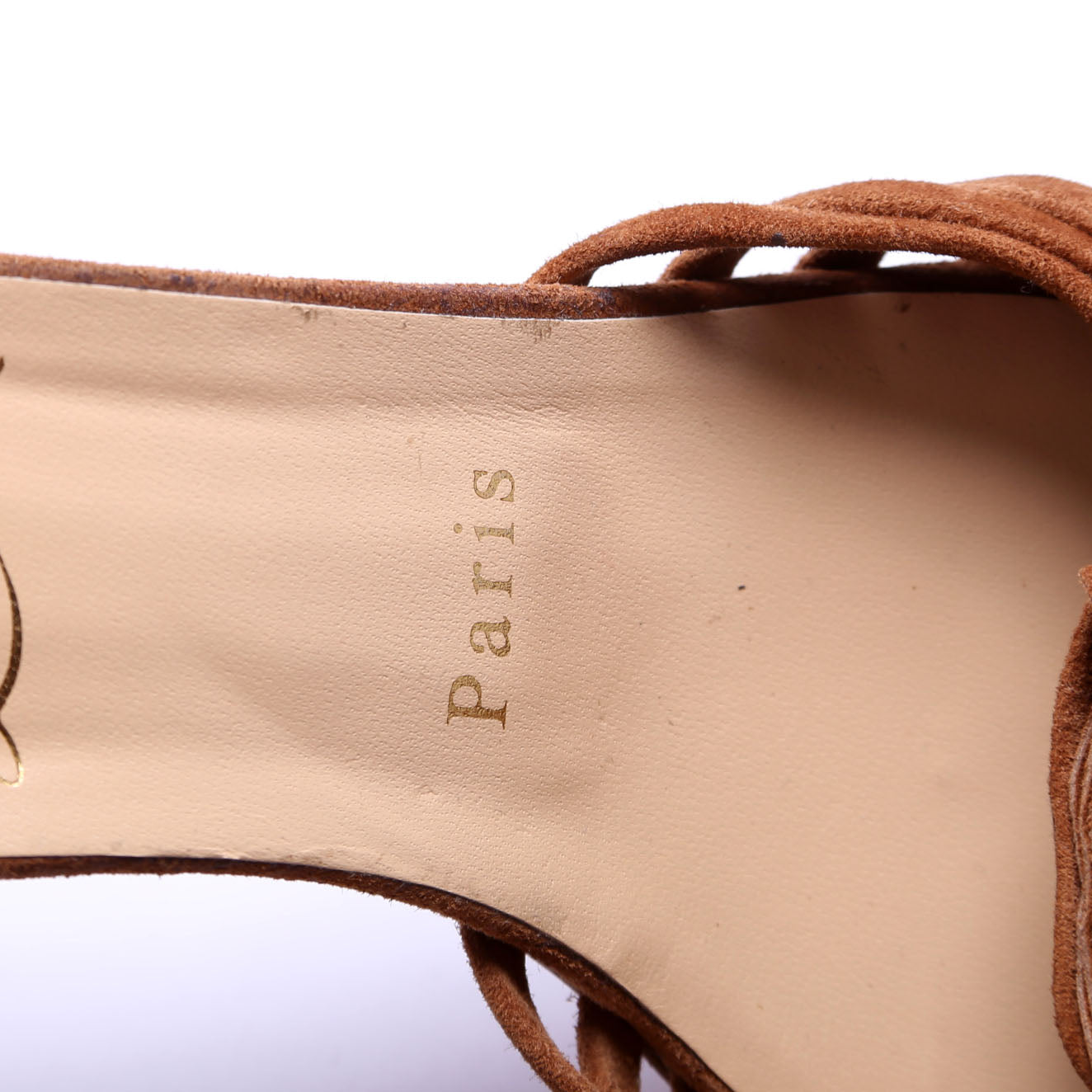 Blebrossa 55 Suede Mules Size 38.5 Brown