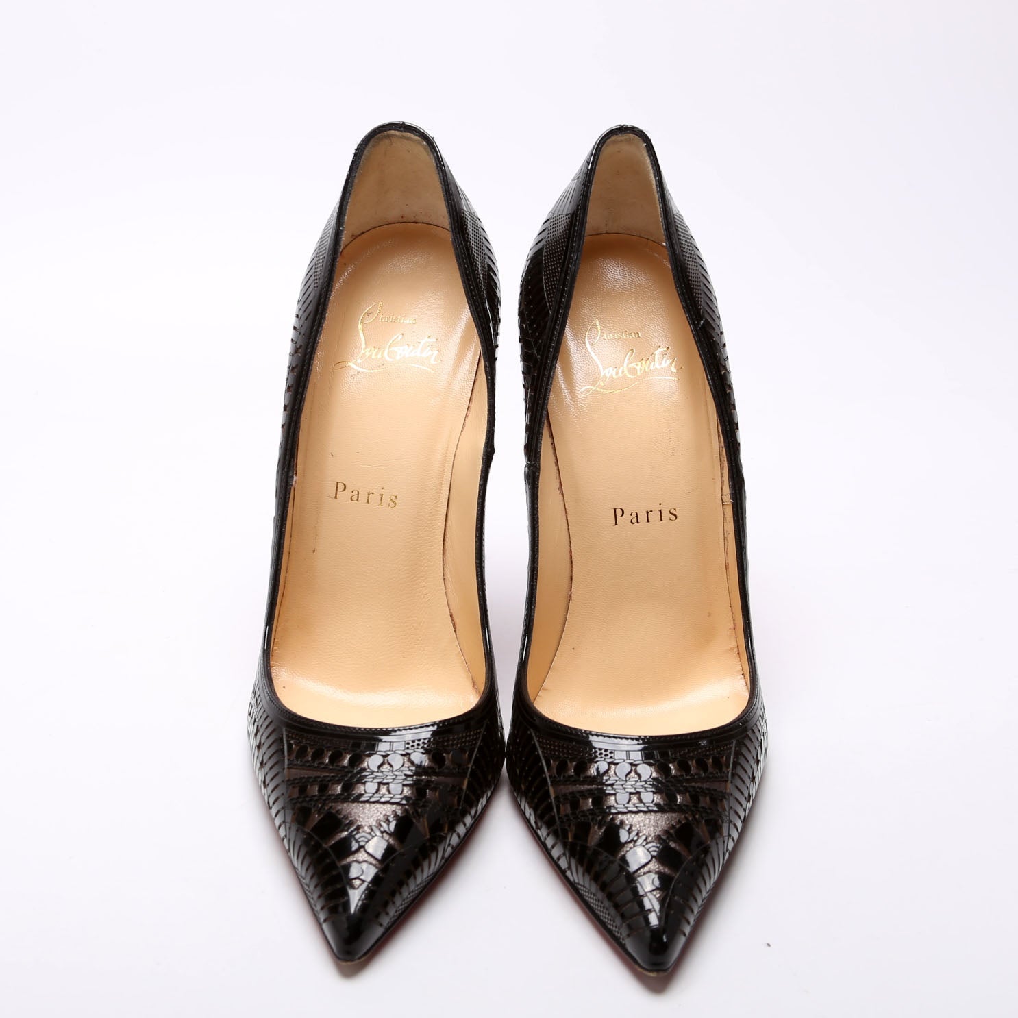 Kristali 120 Pumps Size 36.5 Black/Brown