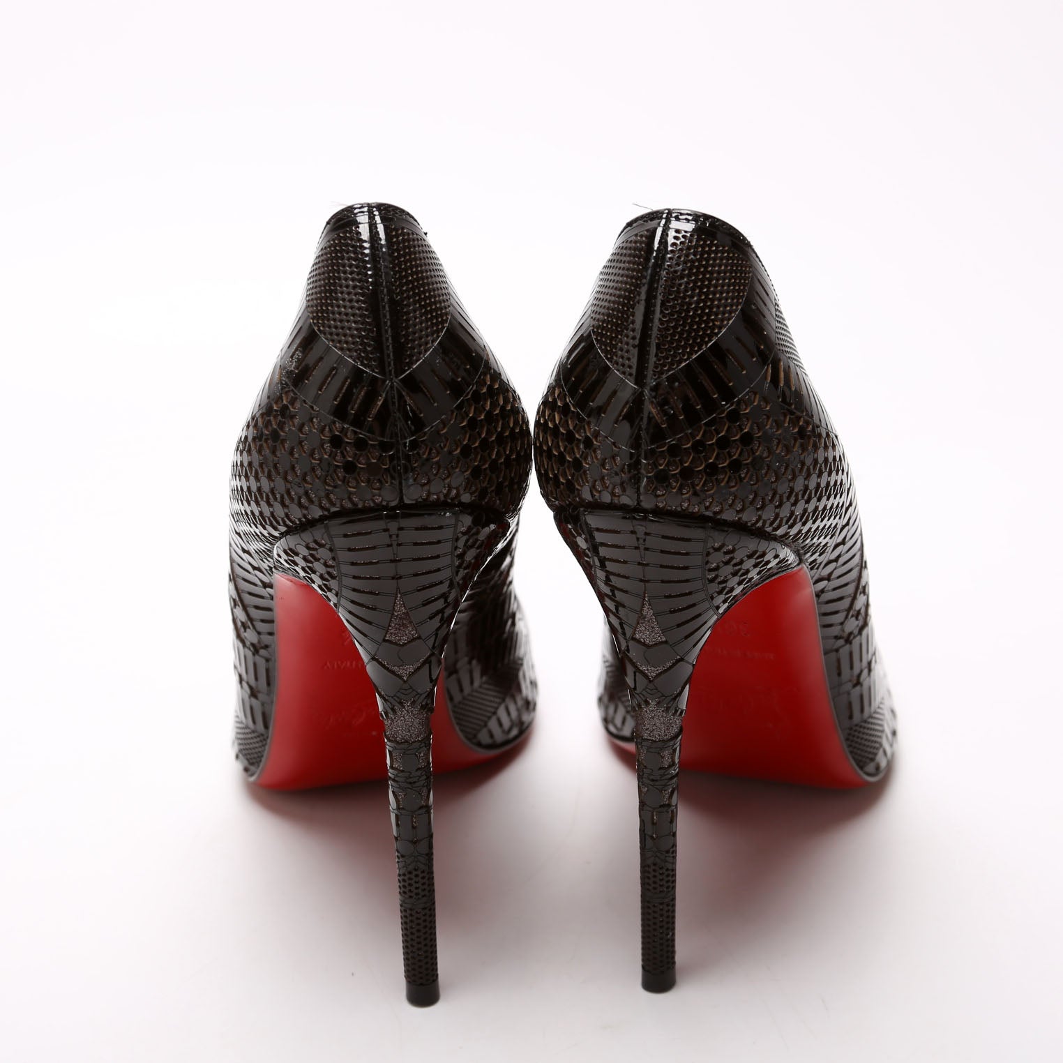 Kristali 120 Pumps Size 36.5 Black/Brown