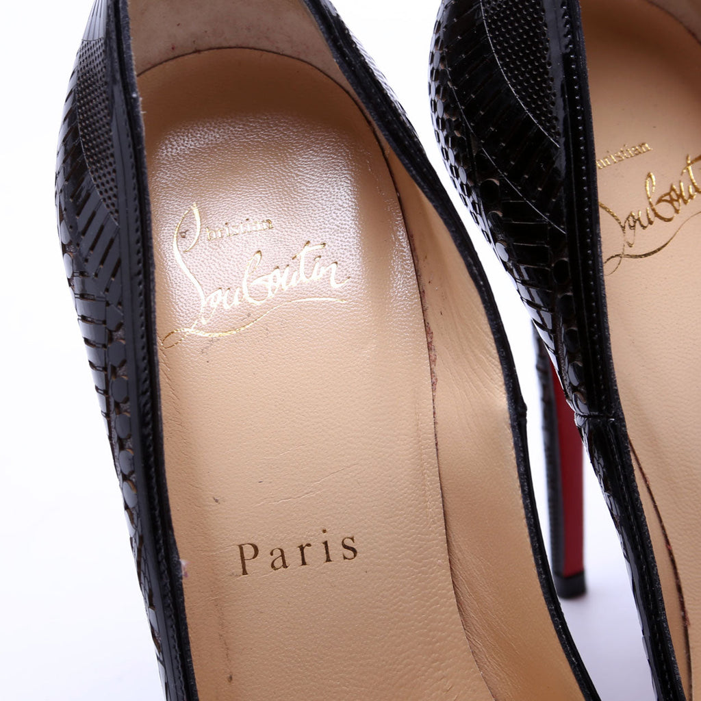 Kristali 120 Pumps Size 36.5 Black/Brown