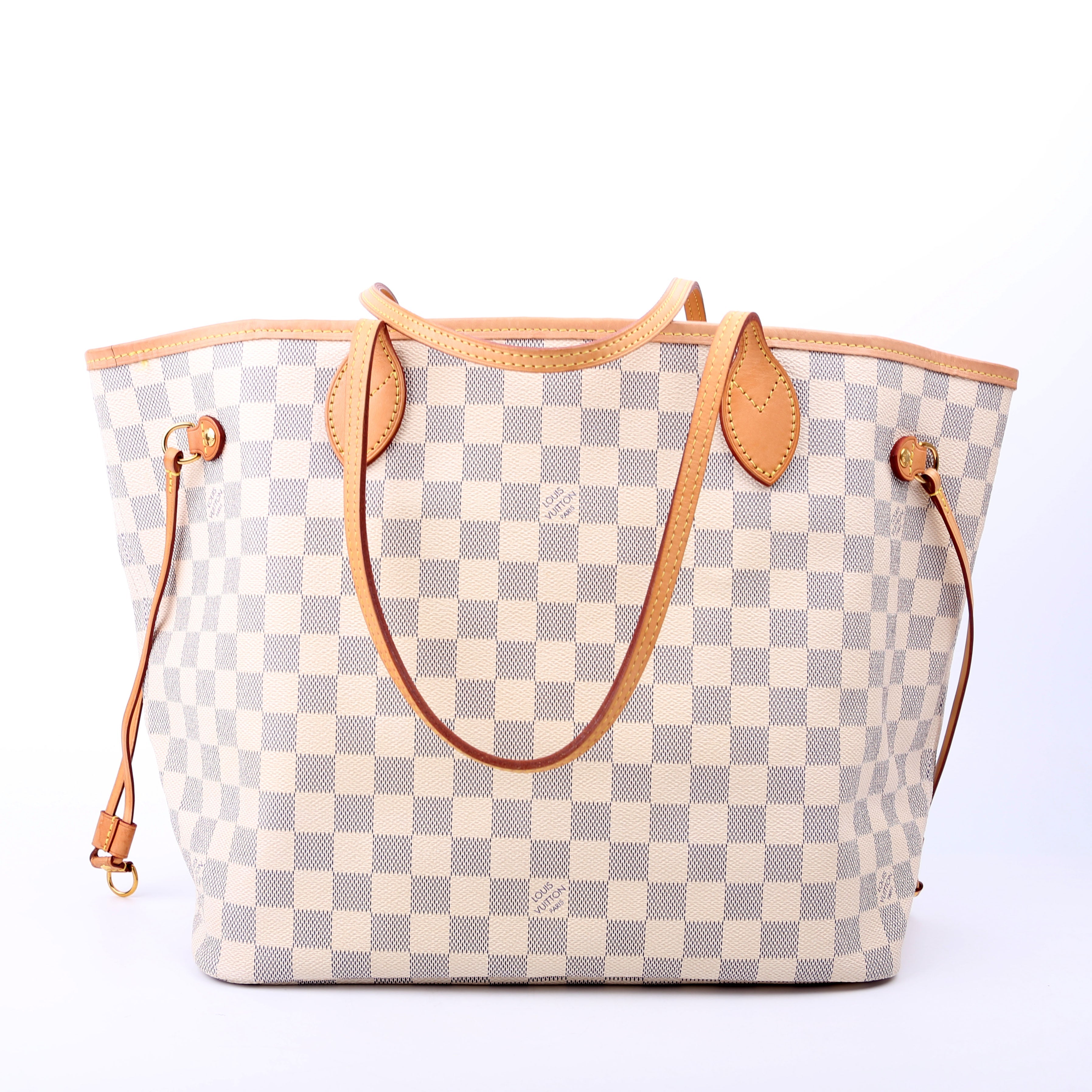 Neverfull with Wallet MM Damier Azur