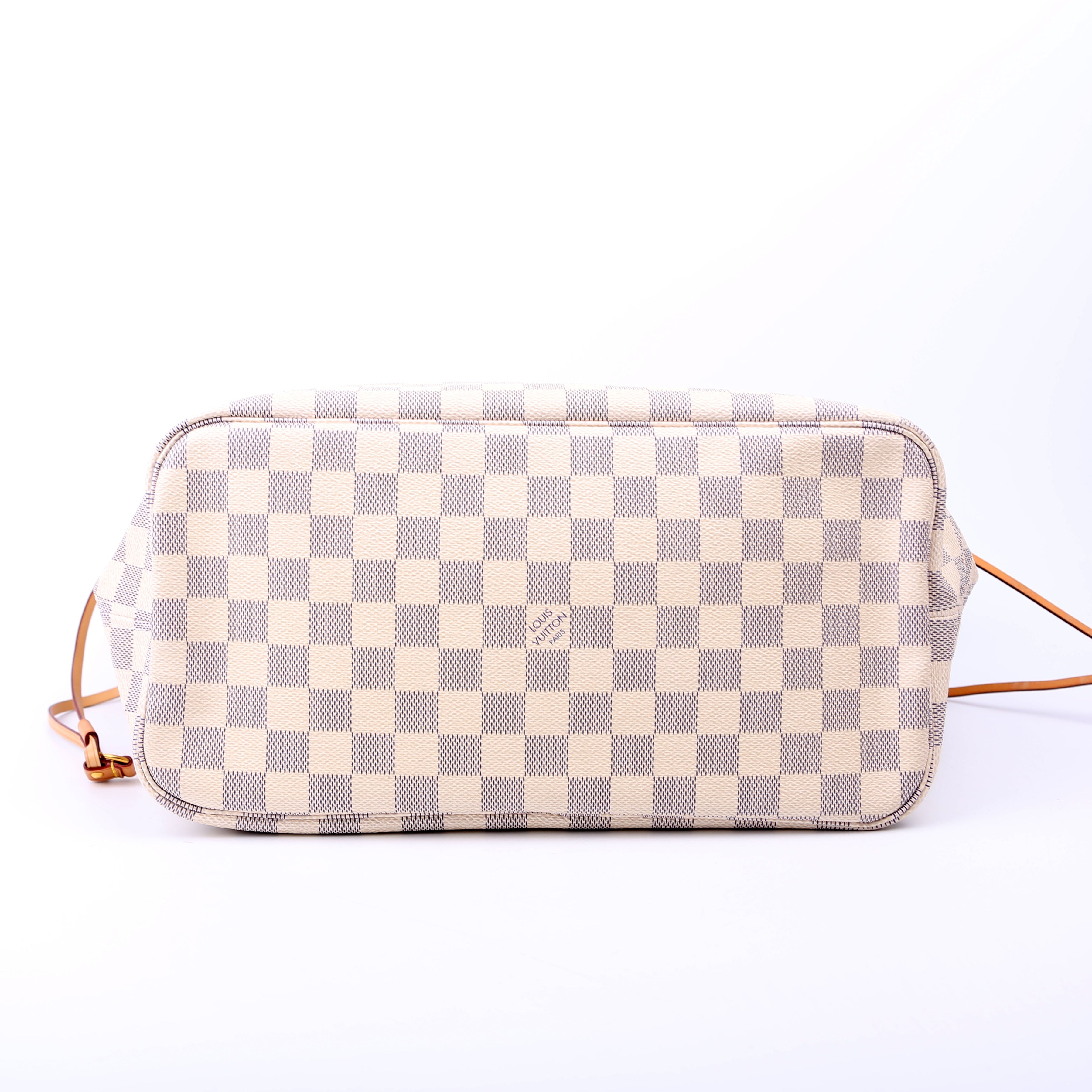 Neverfull with Wallet MM Damier Azur