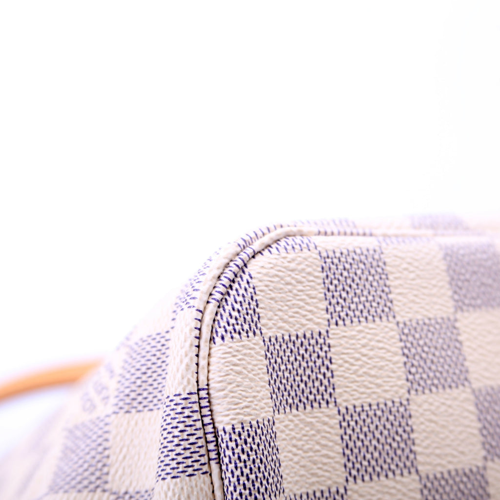 Neverfull with Wallet MM Damier Azur