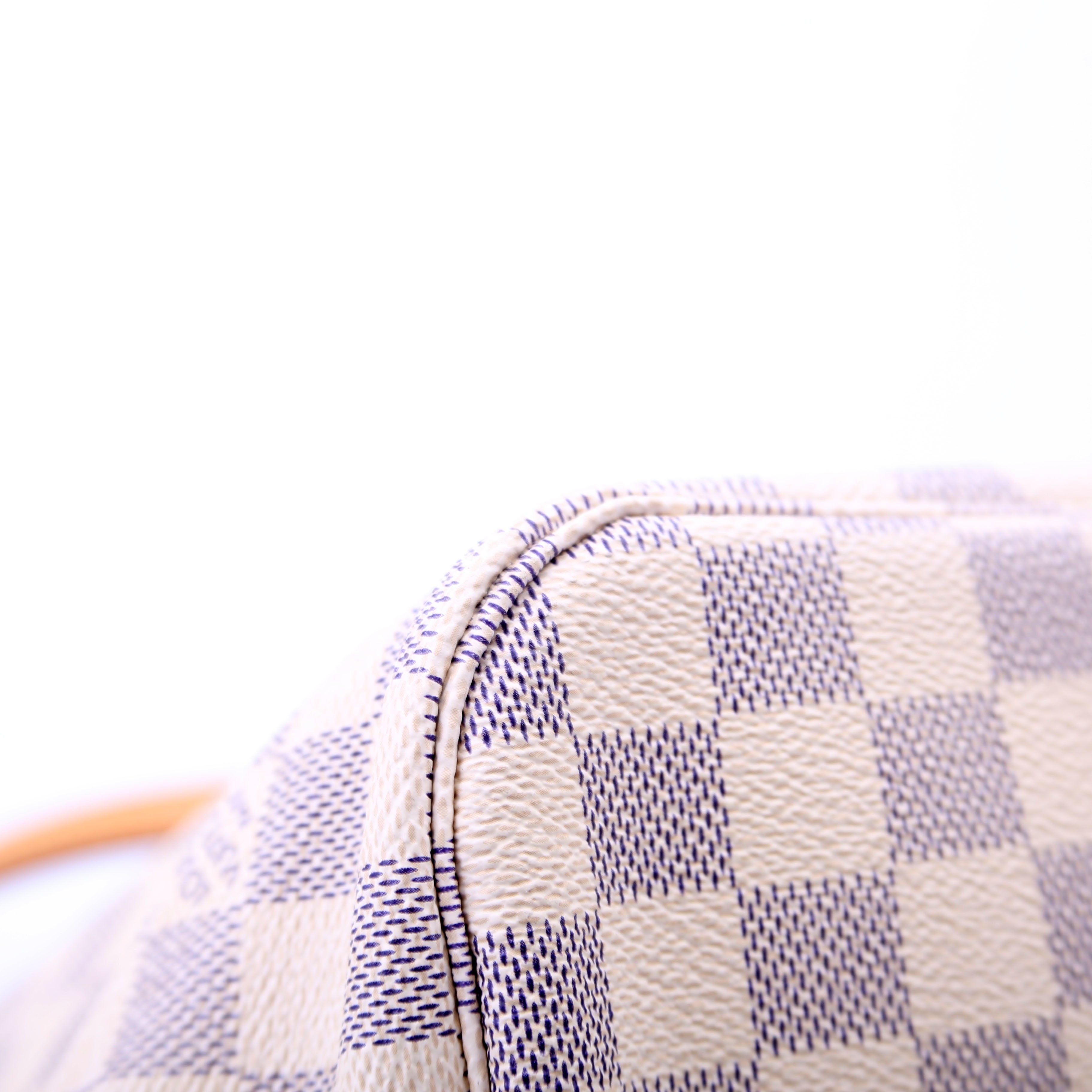 Neverfull with Wallet MM Damier Azur