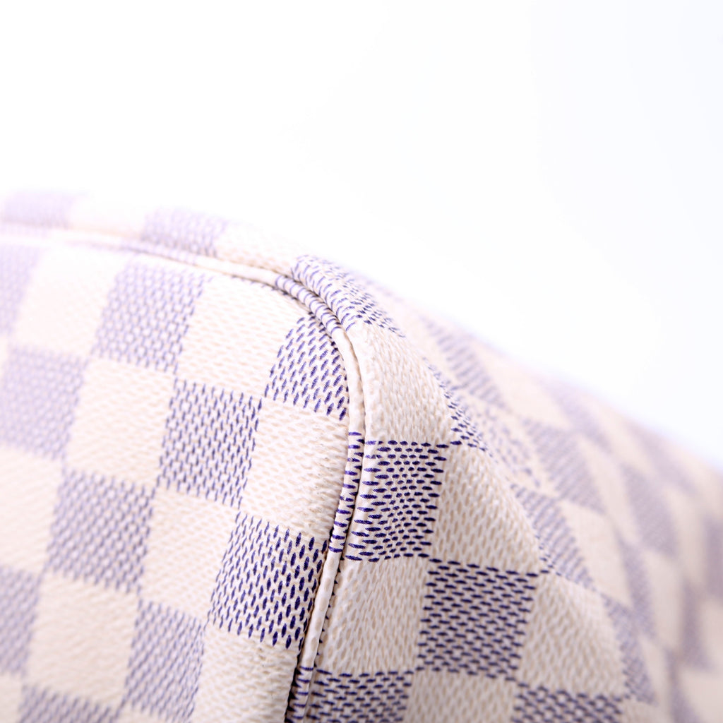 Neverfull with Wallet MM Damier Azur