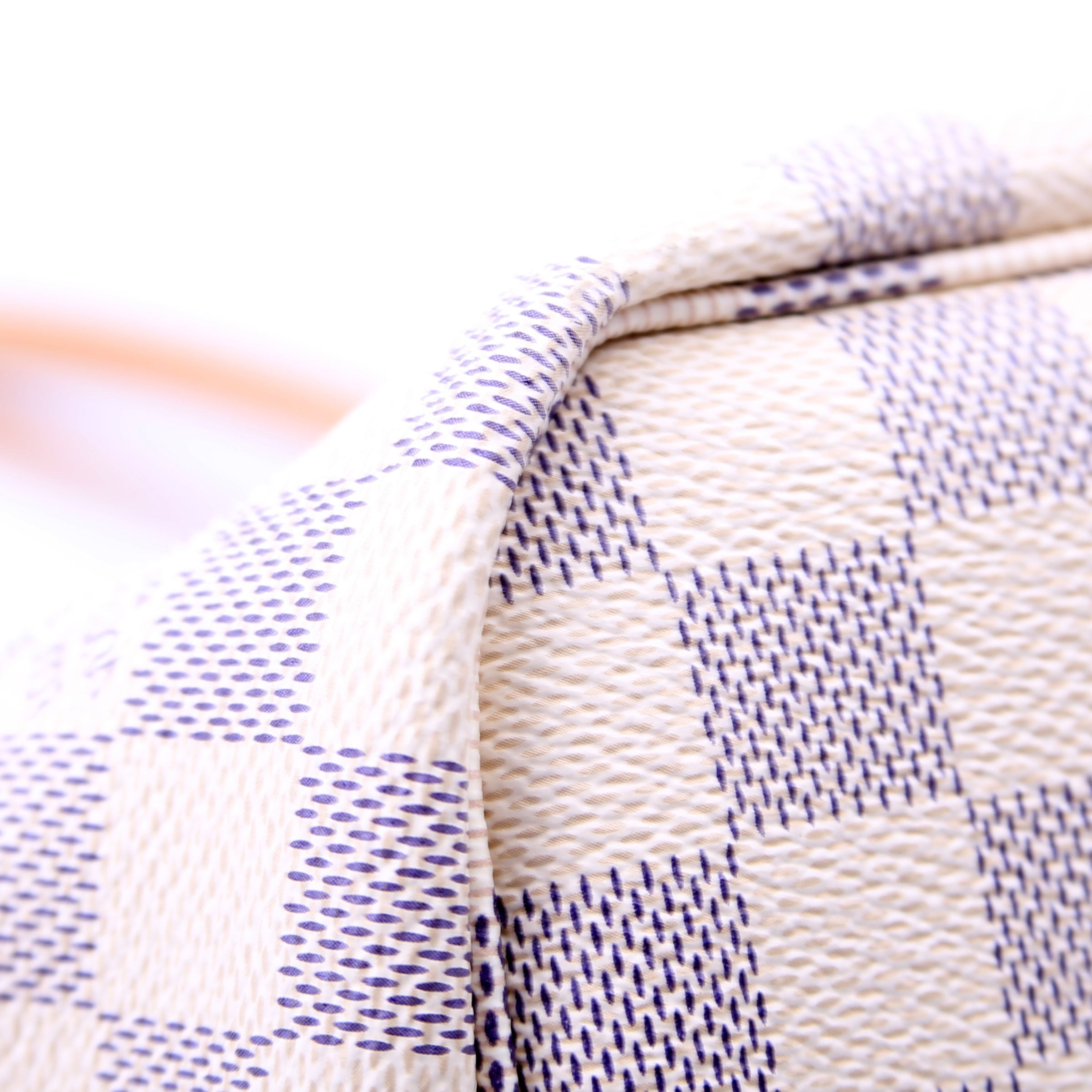 Neverfull With Wallet MM Damier Azur Pink