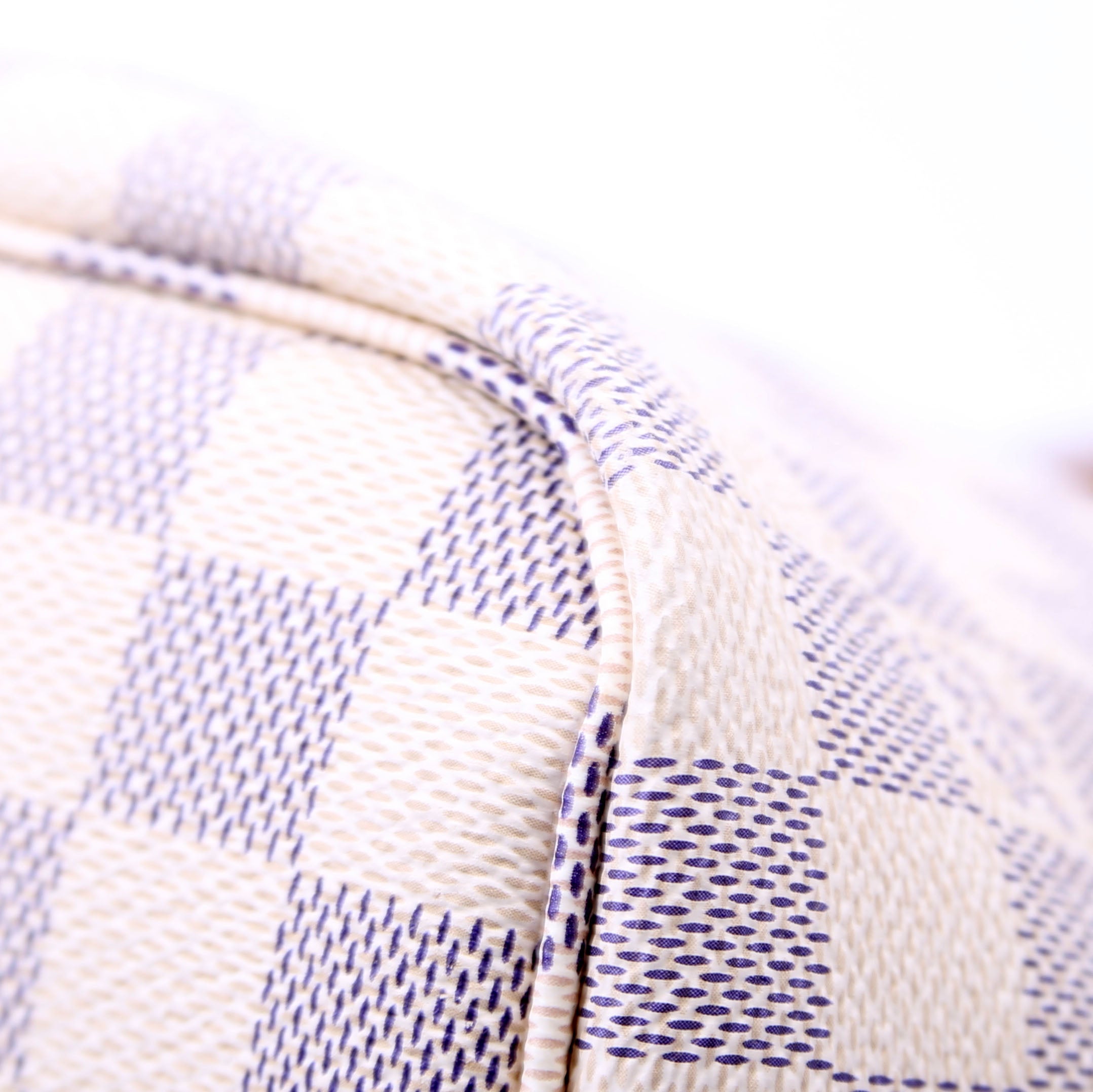 Neverfull With Wallet MM Damier Azur Pink