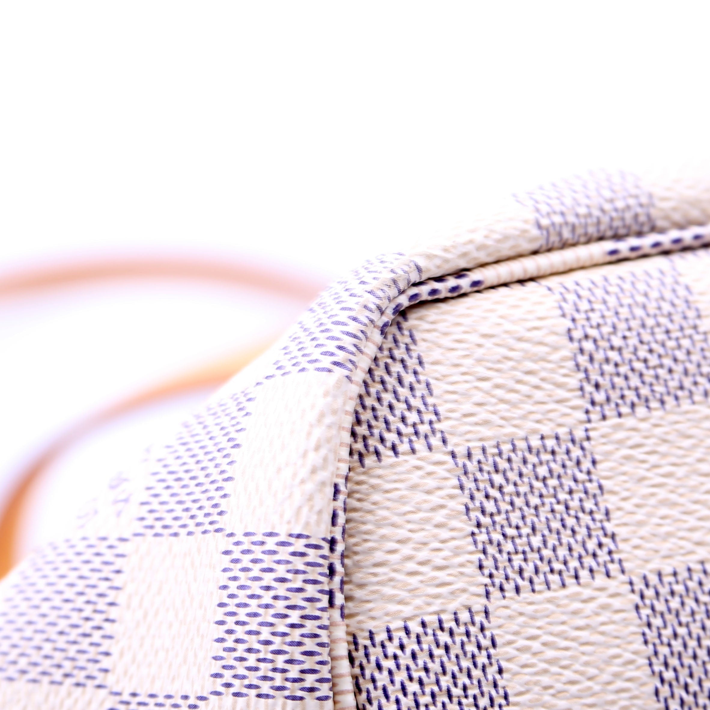 Neverfull With Wallet MM Damier Azur Pink