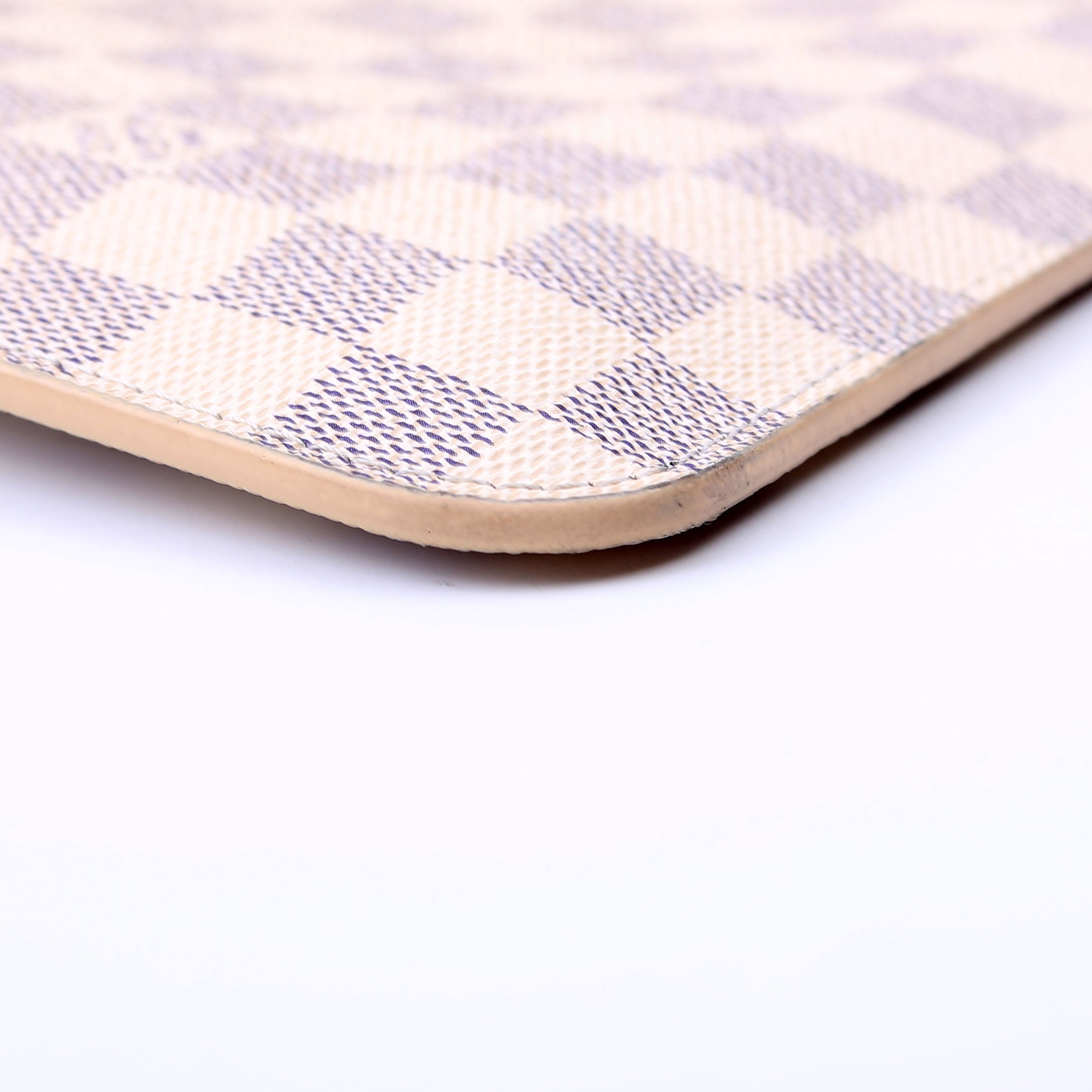 Neverfull With Wallet MM Damier Azur Pink
