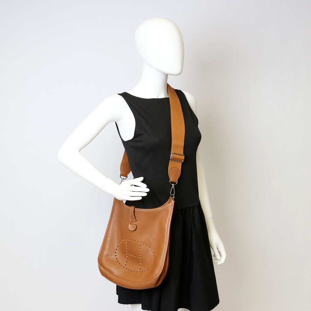 Hermes Evelyne III PM Brown